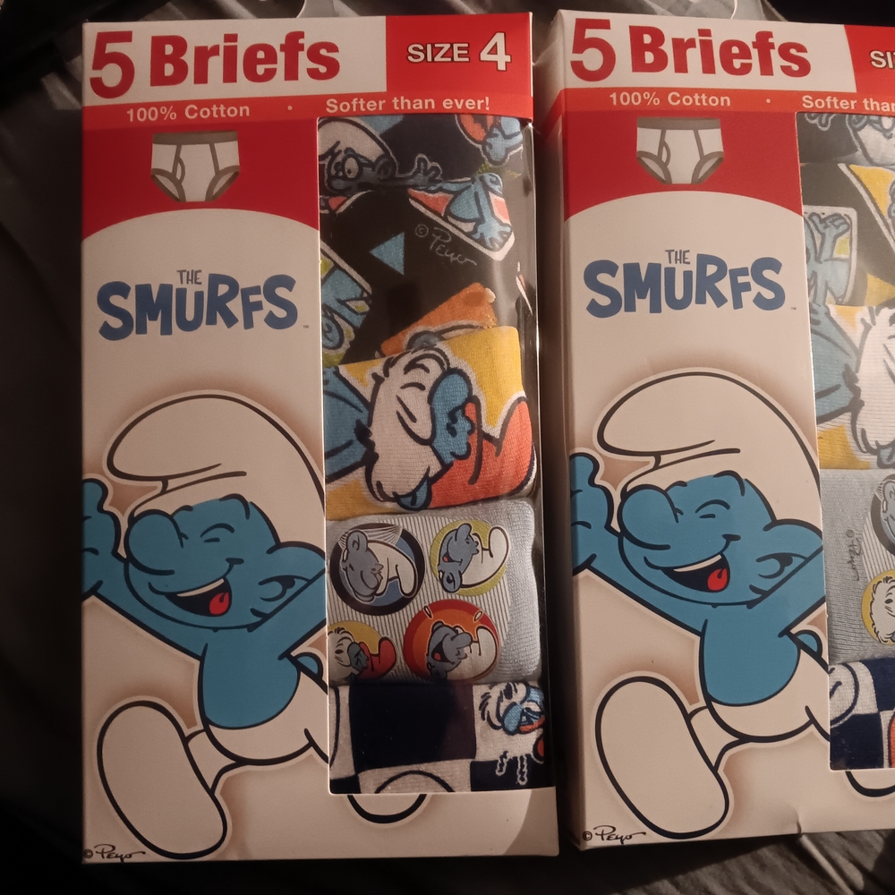 The Smurfs Kids Briefs - Size 4